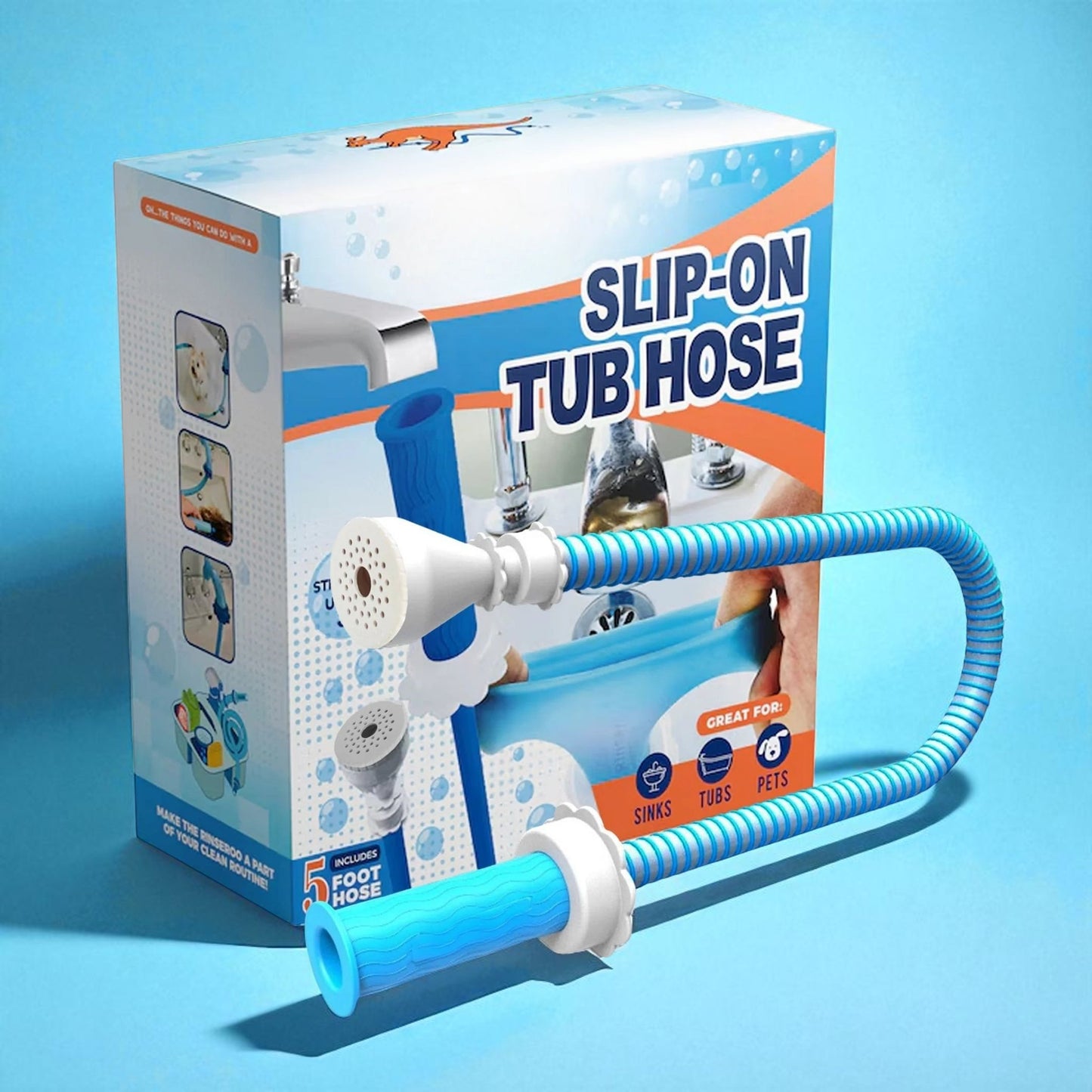 PupRinse™ Slip-On Faucet Attachment
