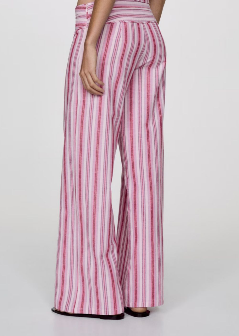 Crush Striped Pants