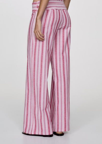 Crush Striped Pants