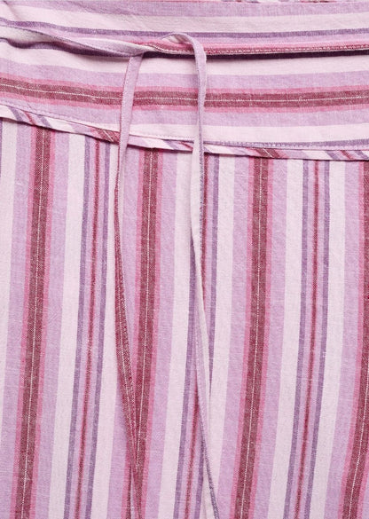 Crush Striped Pants