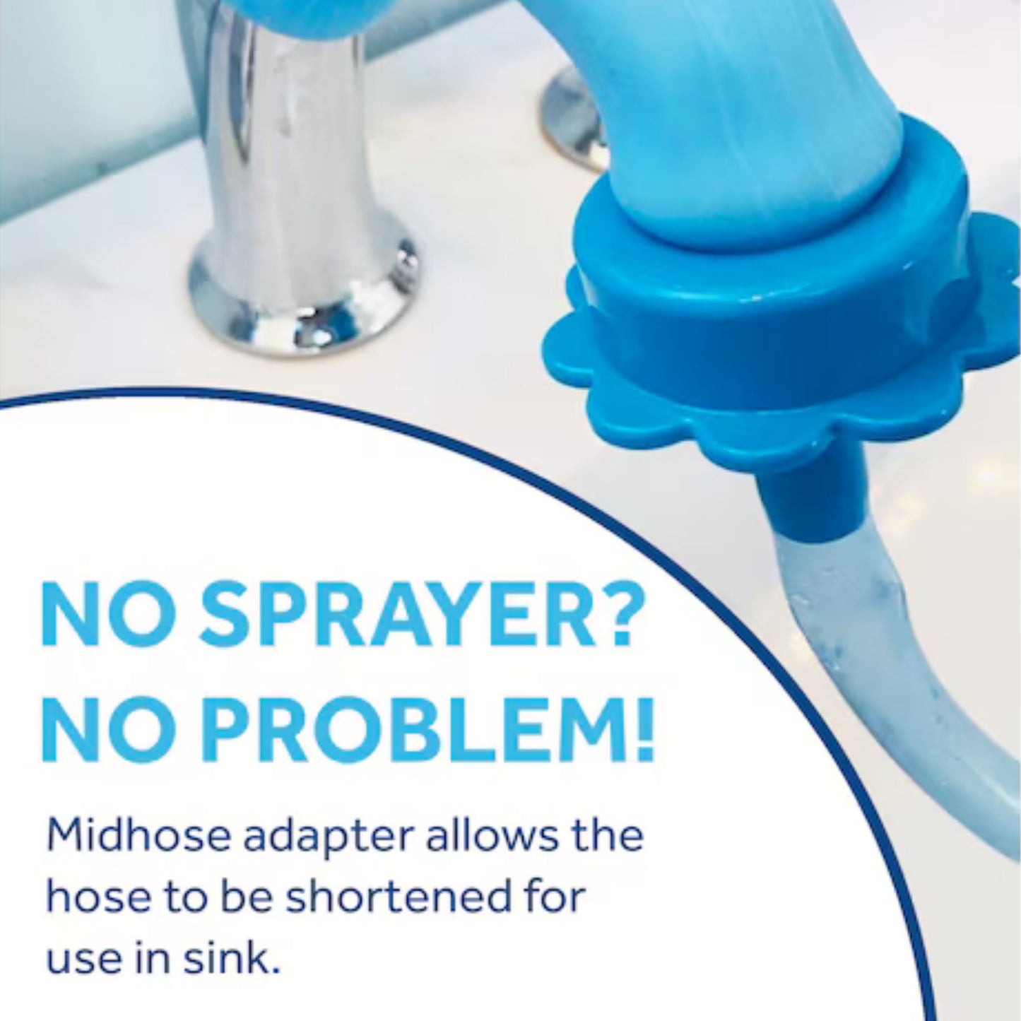 PupRinse™ Slip-On Faucet Attachment