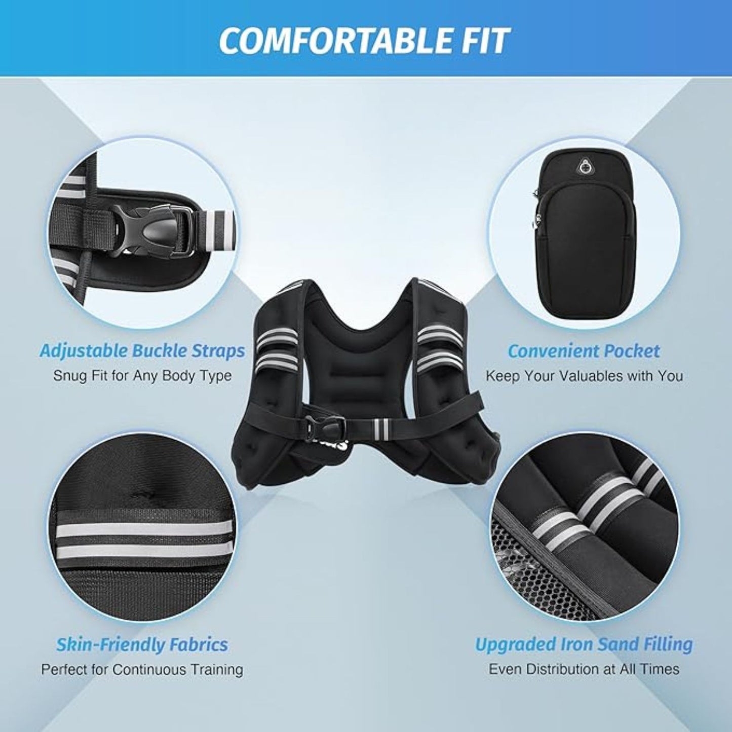 KIVAFIT® Weighted Vest